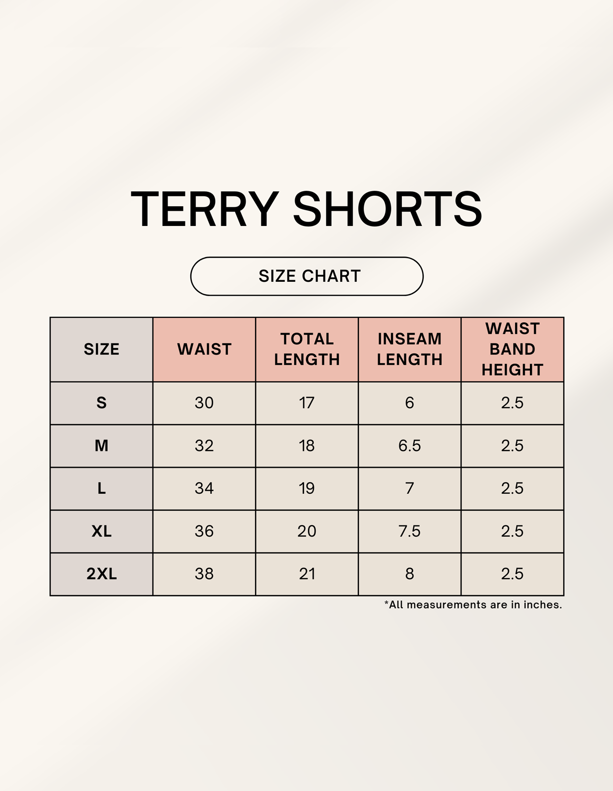 Heart - Terry Shorts - Image 2