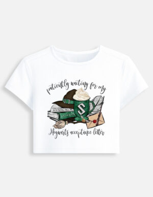 Harry Potter - Waiting for my Hogwarts Acceptance Letter - Slytherine - Baby Tee