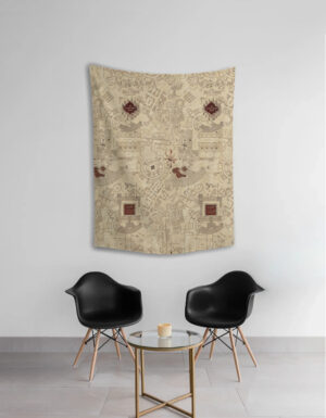 Harry Potter - The Marauder's Map - Tapestry