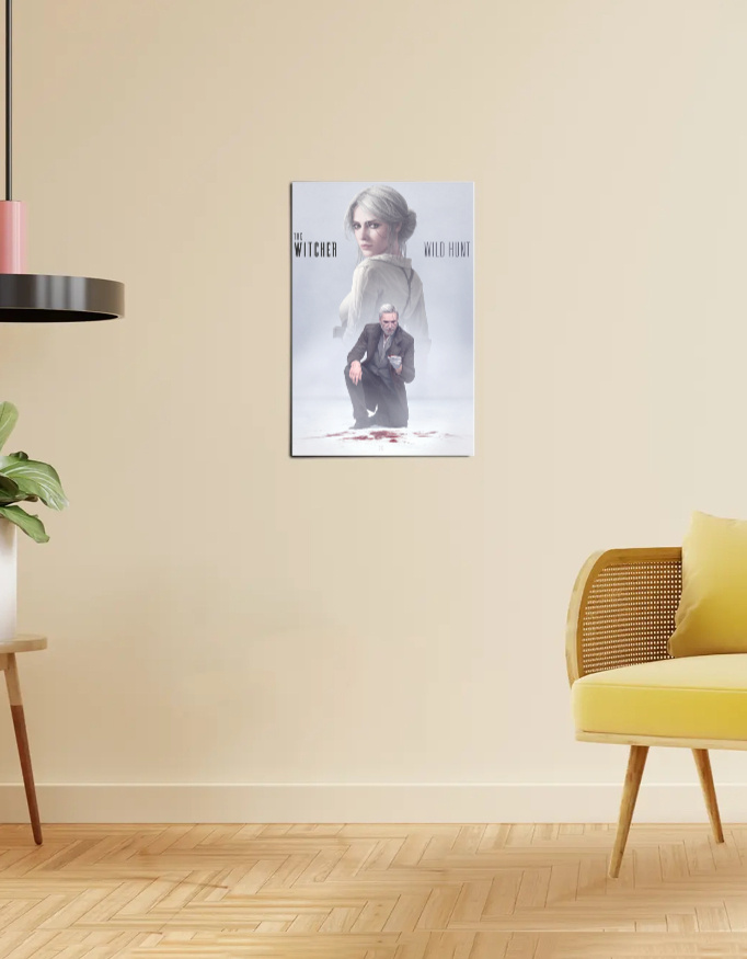 The Witcher - Wild Hunt - Noir Poster