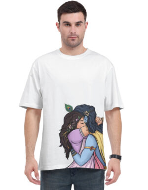 Radha and Kanha - Unisex Oversized Tee